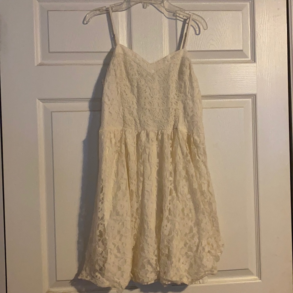 Cream Dress